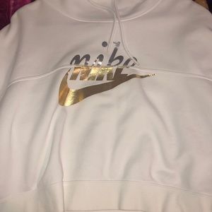 Nike cropped sweater